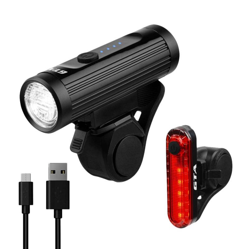KIT FAROL LED GTA 700 LUMENS SINALIZADOR TRASEIRO USB