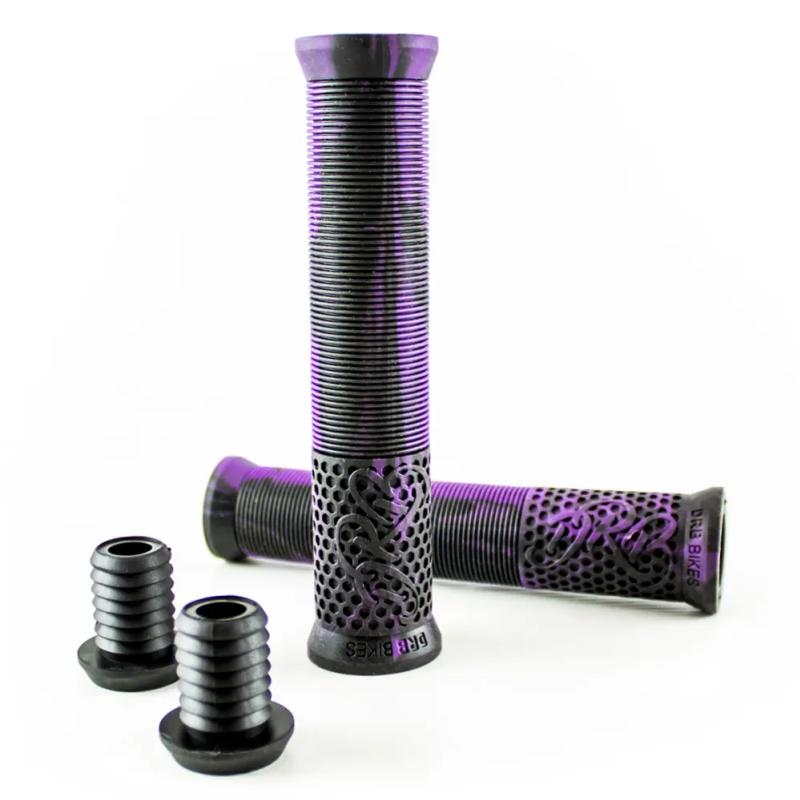 MANOPLA BMX DRB BIKE ROXO/PRETO