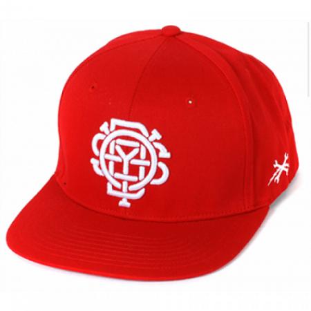 BONE ODYSSEY SNAPBACK MONOGRAN - VERMELHO