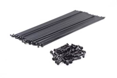 RAIO DRB BIKES INOX 187 MM PRETO