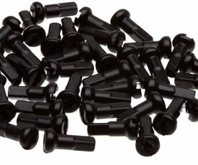 NIPPLE DRB BIKES 14G EM LATÃO 16MM / 40 UN - PRETO