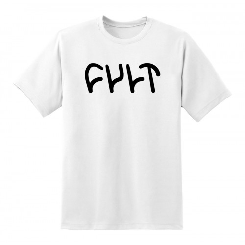 CAMISETA CULT LOGO BRANCO P