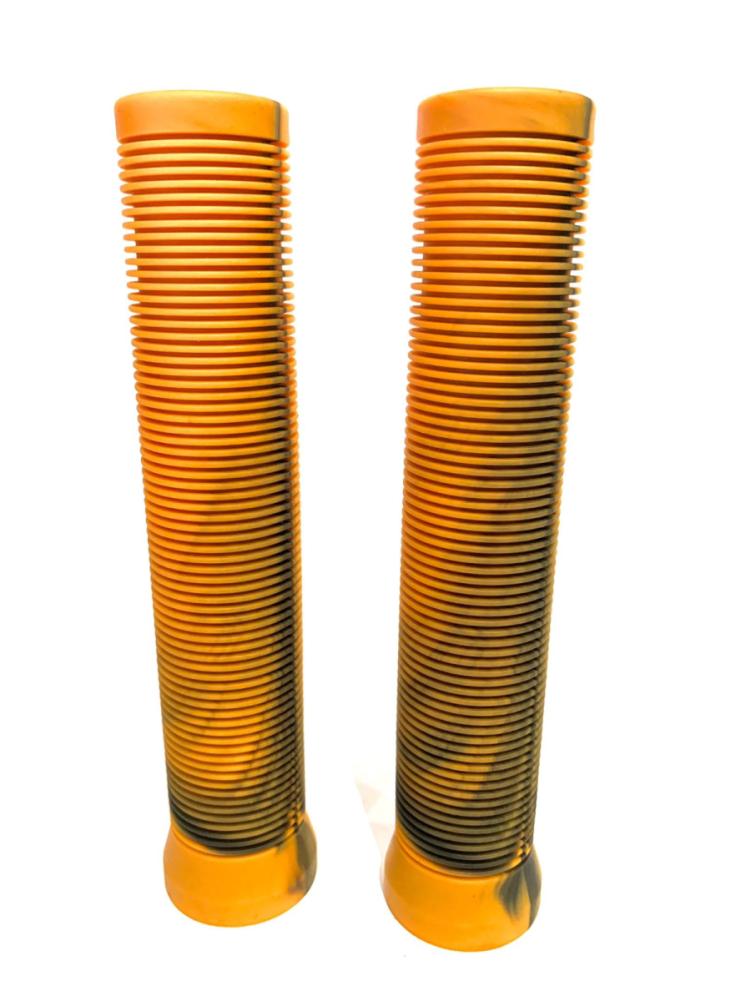 MANOPLA BMX PRO X 165MM LARANJA/PRETO