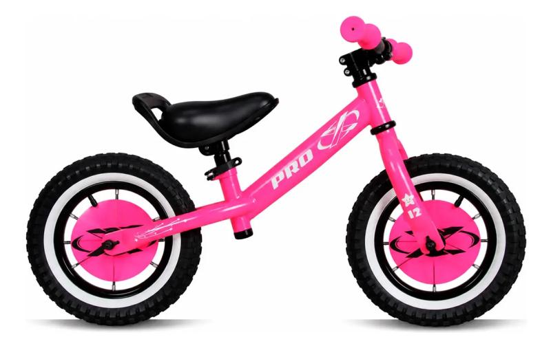 BICICLETA BMX INFANTIL ARO 12 EQUILIBRIO PRO X ROSA