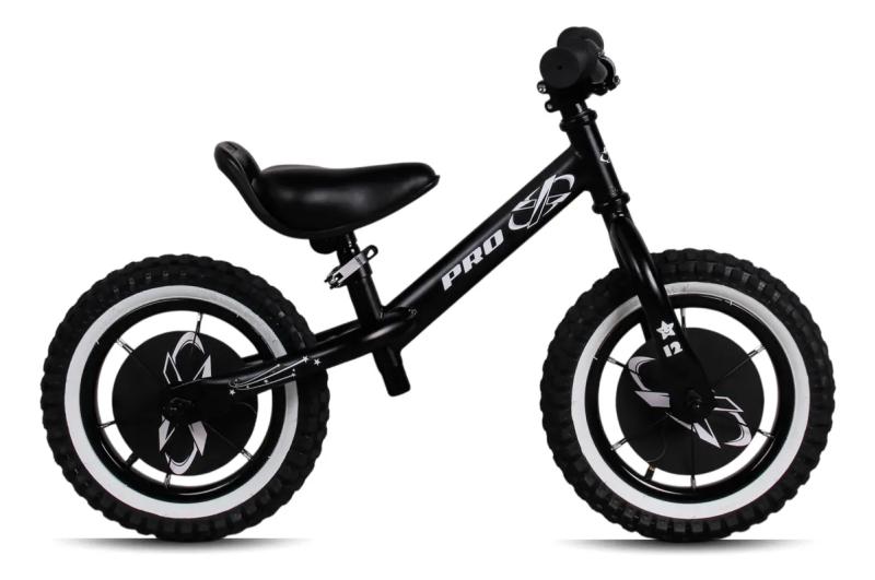 BICICLETA BMX INFANTIL ARO 12 EQUILIBRIO PRO X PRETO