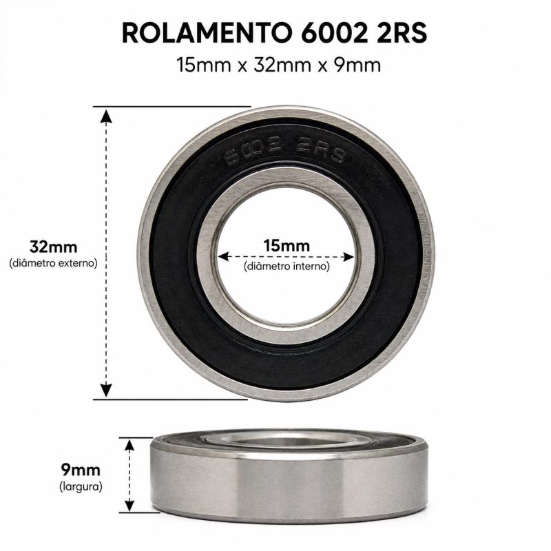 ROLAMENTO DRB BIKES 6002