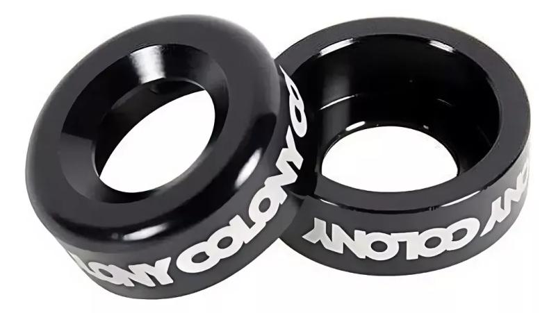 BAR END COLONY BMX PRETO ALUMINIO 