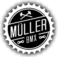 Logotipo Muller BMX - Bike,Peças, Acessórios.